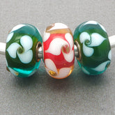 Trollbeads Twirling Petals Unique Trio